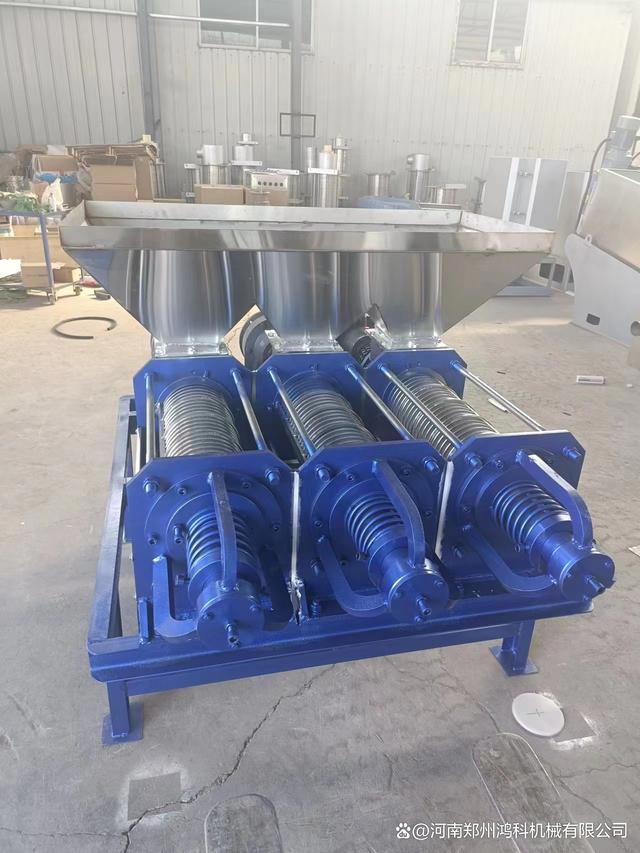 螺旋挤压式干湿分离机 高效固液分离的工业利器